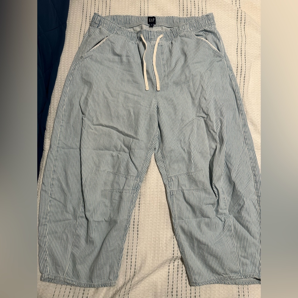 GAP Horseshoe Jeans in Railroad stripe